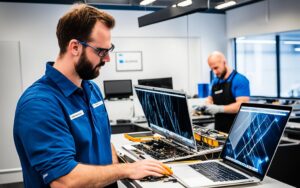 MacBook screen and keyboard repair services