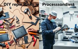 DIY repair risks vs professional Samsung repair services