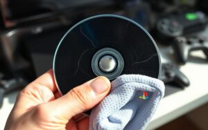 cleaning scratched disc