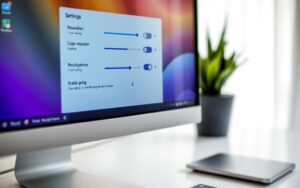 display resolution settings
