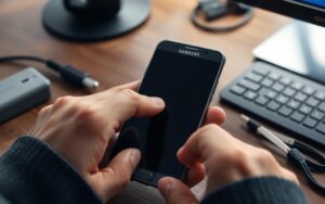 how to fix samsung s7 black screen