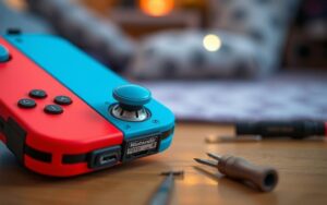how to fix the joystick on a nintendo switch