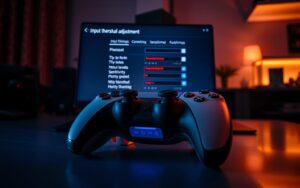 input threshold settings adjustment for PS5 controller