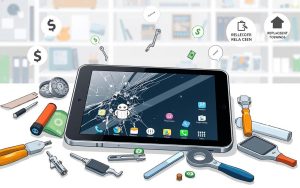 Tablet Screen Repair Cost Factors