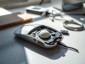 how to fix little ball on imac mouse