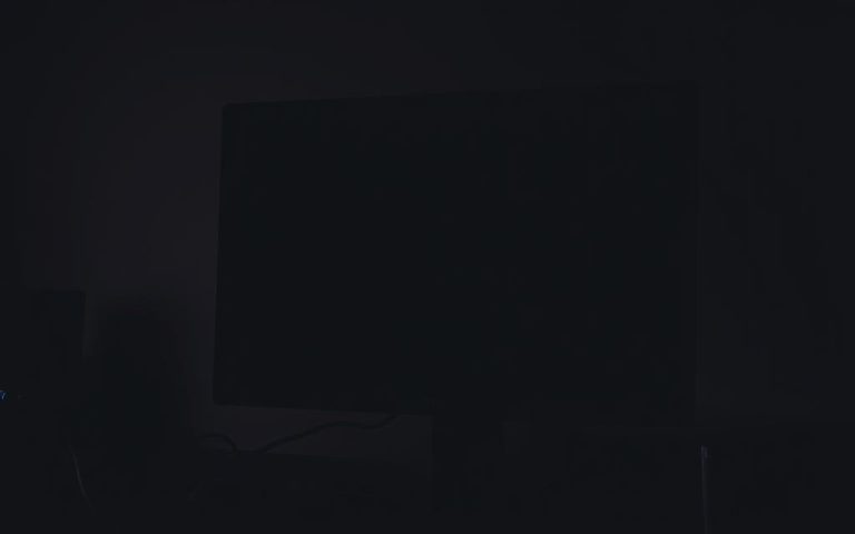 How to fix a computer screen that is black?