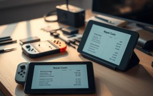 Nintendo Switch repair costs and warranty