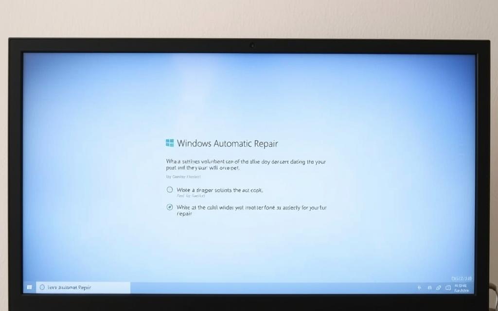 automatic repair screen