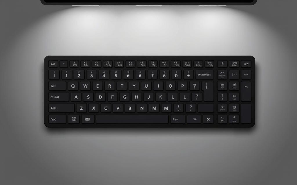 keyboard shortcuts for black screen