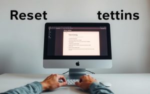 reset system settings on iMac