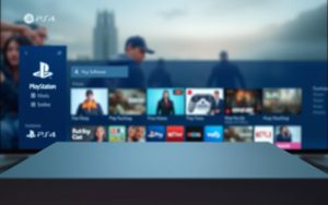 PS4 Software Interface