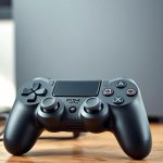 PS4 controller connected to PC