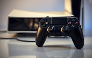 PS4 controller connected to PS5 via Bluetooth
