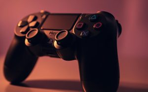 PS4 controller gaming