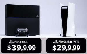 PS4 vs PS5 price UK
