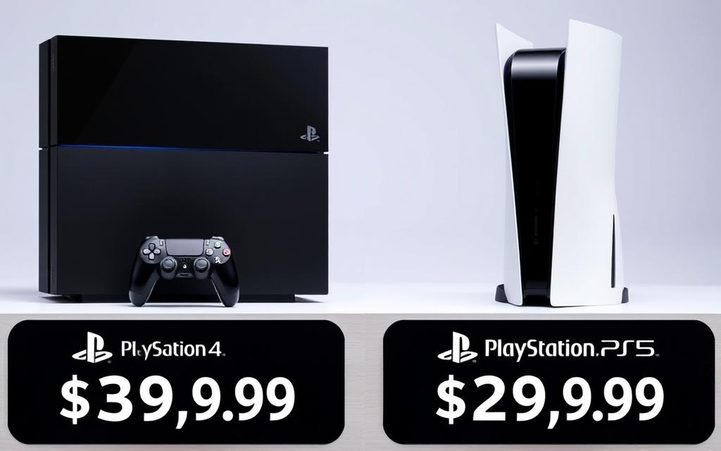 PS4 vs PS5 price UK