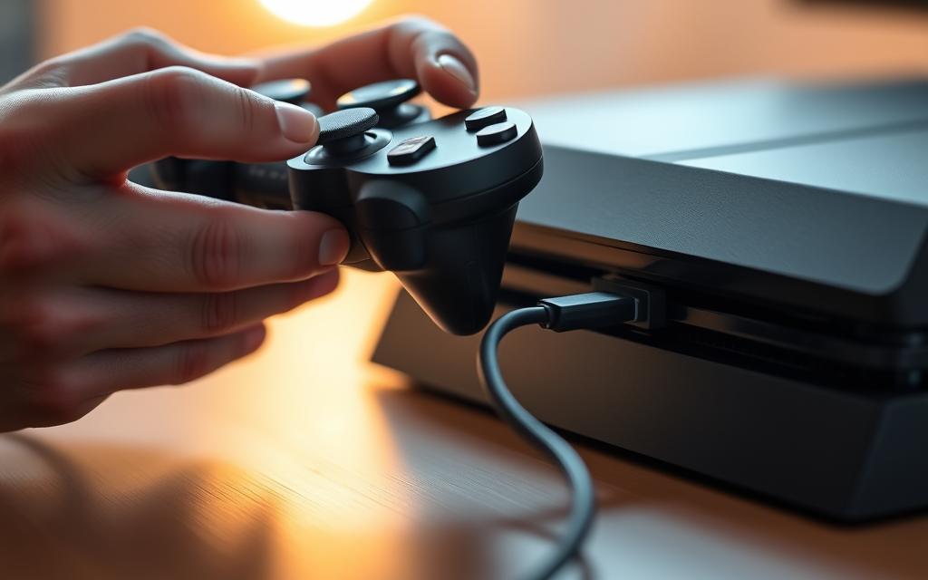 connect ps4 controller via usb