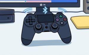 how to connect ps4 controller to pc bluetooth