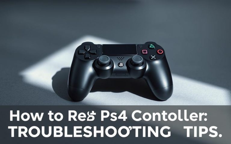 how to reset ps4 controller